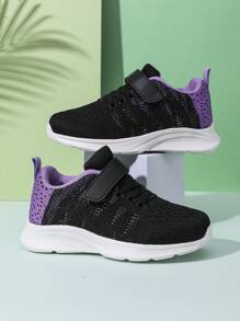 Neue Frühjahr Jugend Sneaker, 2025 Kollektion leichtgewichtig komfortable Mode Jungen Laufschuhe für den Schulstart, vielseitige Mädchen Campus weich Sohle atmungsaktiv Schuhe - Violett - Übersicht 3