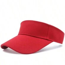 Casquettes publicitaires à transfert thermique personnalisées/brodées, casquette de soleil sport sans bord personnalisée avec logo, casquette sans bord de couleur unie, casquette de soleil sport sans bord imprimée - Multicolore - Voir 4
