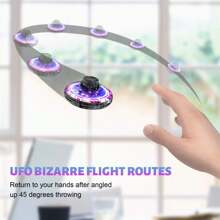SHENSE Flying Spinner Flying Gyro Mini Drone Ifly Boomerang Cool Stuff Flying Fidget UFO Toys Exquisite  Decompression Toy Delicate Gift Toys Flying Toys