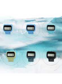 1pc Electronic Ring Counter, Digital Display Convenient Stress Relief Hand Tally Counter, Middle East/Arabic