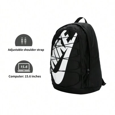 Nike Backpack Unisex Student High School Middle School Basketball Sports Travel Casual Backpack DV1296-010