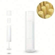 1/10pcs,DIY Manual Lipstick Tube 5g Flat Cap Lipstick Tube Wax Tube Lipstick Empty Bottle Portable