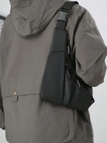 Japanese Chest Bag New Small Bag Leisure Multi-Functional Backpack Crossbody Bag Sports Waist Pack Shoulder Travel Essentials Holiday Essentials Bag For Men Bags Summer Back To School Shoulder Bag Summer Bag Springbreak Vacation Bag Pack Cross Body Bag School Supplies Sling Bag Pouch Phone Bag