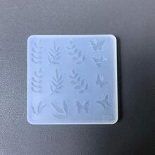 Leaf & Butterfly Epoxy Resin Casting Mold, Silicone Mold Accessories, Resin Liquid Mold, Resin Key Chain Silicone Mold, Resin Mold