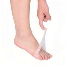 3 Pairs Unisex Honeycomb Forefoot Pad Silicone Protective Cover,Breathable Mesh Anti-Slip Shock-Absorbing Forefoot Pad, Soft & Comfortable SEBS Material