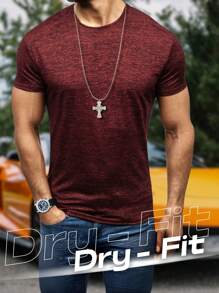 Men Sports Tees & Tanks - 紅色 - 查看 1