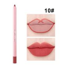 Dragon Ranee Matte Lip Liner Pencil, Long-Lasting Waterproof Sweat-Resistant, Easy To Color, Non-Fading Lip Liner Pencil In Nude, Brown, Red Colors, Essential For Beginners - Fenchunxianbi - View 14
