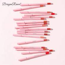 Dragon Ranee Matte Lip Liner Pencil, Long-Lasting Waterproof Sweat-Resistant, Easy To Color, Non-Fading Lip Liner Pencil In Nude, Brown, Red Colors, Essential For Beginners - Fenchunxianbi - View 6