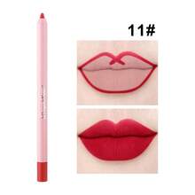 Dragon Ranee Matte Lip Liner Pencil, Long-Lasting Waterproof Sweat-Resistant, Easy To Color, Non-Fading Lip Liner Pencil In Nude, Brown, Red Colors, Essential For Beginners - Fenchunxianbi - View 9