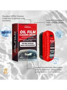 Car Windshield Cleaning Fluid, Windshield Renewing Stain Remover, Oil Film Cleaner (Random Delivery Of New And Old Versions) - Red - View 5