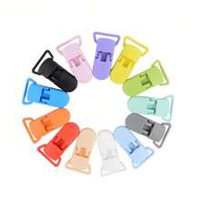 10/20/Pcs Plastic Soothing Item Clips - Secure Alligator Chain Links For Youngsters  Anti-Lost Protection, Alligator Clips(Random Color Mixing) - Plastic Alligator Clip - View 9