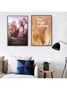 1PC Áp phích phim kinh điển The Virgin Suicides Phim tình yêu hồi hộp Tranh vải Canvas In Tranh nghệ thuật treo tường cho phòng khách Trang trí nhà không có khung ﻿ - Nhiều màu - Xem 4