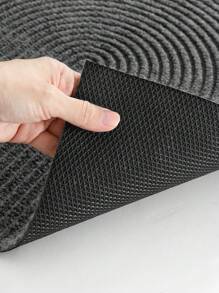 DAJIANG 1 pieza Felpudo vintage con rayas geométricas grises, felpudo de entrada de estilo moderno para todas las estaciones, material de fibra de poliéster, resistente a la decoloración, diseño ultrafino, antideslizante, fácil de limpiar, adecuado para patio, interior, exterior, jardín, pasillo y otra decoración del hogar, también se puede usar para decoración de baño, alfombra de baño, alfombra exterior, felpudo, decoración de otoño, accesorios de baño, vuelta a la escuela, decoración de entrada - Gris - Ver 9