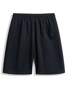 Quần short ống đứng thêu 2 mảnh cỡ lớn, rộng rãi và thoải mái - Nhiều màu - Xem 8