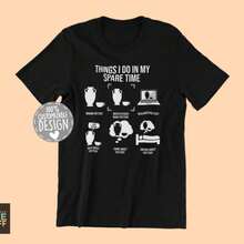 Pottery T-Shirt  Ceramics Shirt, Things I Do, Pottery Gift, Pottery Shirts, Pottery T-Shirt, Pottery Lover Gift, Gift Pottery, Unisex - Black - View 1