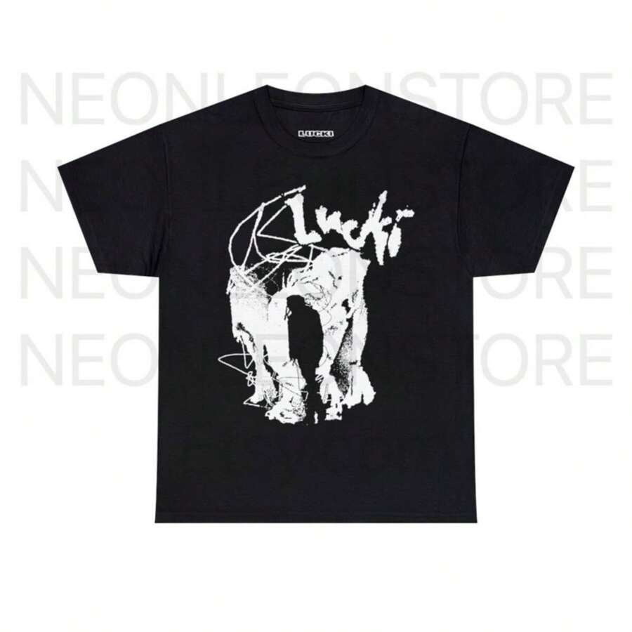 Lucki Shadow Tee Shirt Almost There SMD Flawless Merch T-Shirt - Black - View 1
