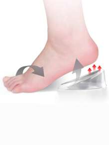 1双增高鞋垫，半垫，轻便，舒适，透气，吸汗，抗菌，不变形，适合休闲鞋和运动鞋 - 無色 - 查看 5