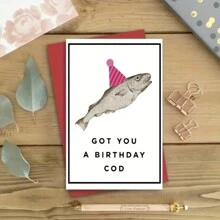 1 Piece Funny Birthday Greeting Card With Envelope, Humorous Text Game Card, Hilarious Birthday Card, Comical Blessing Card For Family, Friends, Classmates, Colleagues, A Trick Gift For Her Or Him,Back To School,School Supplies - Red - View 6