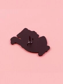 5Pcs Raccoon Quote Enamel Pins Animal Cartoon Goose Brooch Clothes Backpack Lapel Badges Fashion Jewelry Accessories Friends Gifts