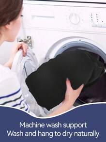 1 件黑色柔软透气斜挎包，适合猫咪和小型犬户外散步 - 黑色 - 查看 3