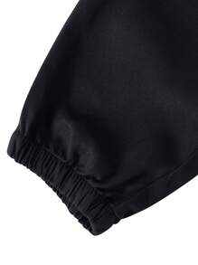 1pc Teenagers/Boys' Sports Outdoor Casual Minimalist Drawstring Waist Pants, New Spring/Autumn