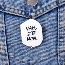 NAH I'D WIN Anime Akrylowa Broszka Niestandardowe Dekoracyjne Broszki Ozdoby Odznaki Na Klapę Torby Biżuteria Prezenty 2025 Nowy Styl Pin Na Ubrania Torby Urok Szkoła