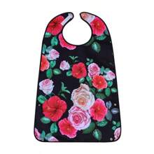 1pc/2pcs, Adult Bibs For Women, Reusable Apron, Wipeable With Optional Crumb Collector, Waterproof Washable Restaurant Clothing Protector, Gift For Women/Mom