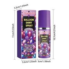 30ml Balloon Glossy Spray - Latex Balloon Glossy Spray, Balloon Atmosphere Glossy Spray, Balloon Surface Texture Glossy Anti-Oxidation Long-Lasting Shiny Spray, Balloon Gloss Enhancer