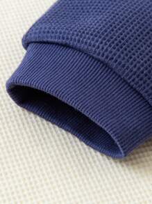 mini bala 男童睡衣套装，亲肤柔软的家居服 - 深藍 - 查看 7