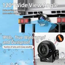 Uzone Wireless Reversing CameraIP68 Waterproof Night Vision Rechargeable Battery Magnetic Reverse Camera With Android And IOS Smartphone APP Reversing Camera For Car Truck Caravan Van Trailer Camper - WIFICamera305WF1 - View 5