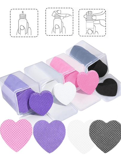 200 Stücke fusselfreie Nageltücher - Vliesstoff Reinigungspads für Gelnägel, Wimpernverlängerungs-Klebstoff-Entfernung, Nagelvorbereitung & Nagellackentfernung, unverzichtbar für Wimpernverlängerungs-Zubehör