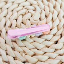 1pc Colorful Mini Alphabet Name Custom Hair Clip, Personalized DIY Cute Gift