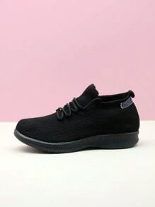 Women's Casual Sneakers, Lightweight Versatile Thick Sole Breathable Running Shoes