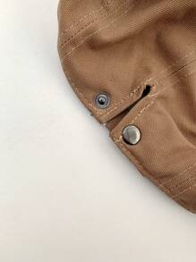 1 件刺绣贝雷帽，别致小头尺寸，多功能，艺术画家，报童帽，简单热狗和字母刺绣渐进帽，适合女士 - 彩色 - 查看 9