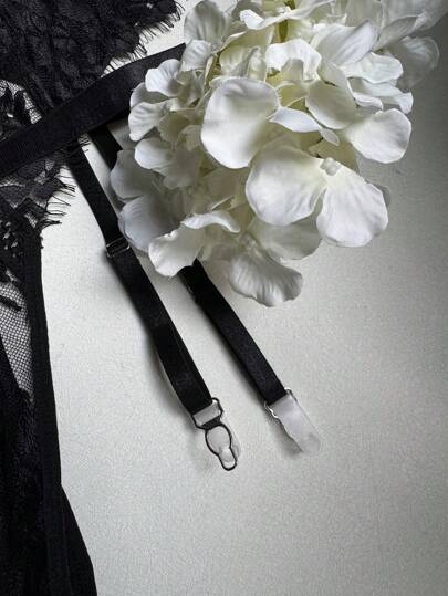 Lingerie Women Kanten Corset Slipje Outfits Garter Sets, Rave Going Out view 7