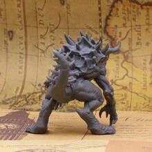 Unleash The Epic Monster Tarrasque - High-Definition 3D Printed Fantasy Miniature - Immersive Tabletop Gaming Experience For Role Playing And Board Game Adventures
