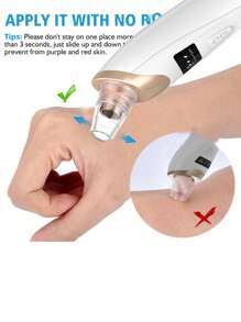 Limpiador facial eléctrico portátil 5 en 1 para aspirar los poros y eliminar los puntos negros