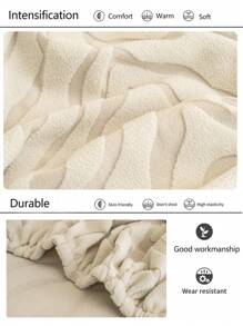 1pc All Season Stretch Sofa Cover Set, Modern Simple Anti-Slip Full Cover Fabric Thickened Sofa Seat Cushion Slipcover, Machine Washable Dust-Proof Non-Fading Home Decor Pet Friendly Protector, Suitable For L-Shaped Sofa And 1/2/3/4 Seater