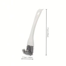 2pcs Multi-Function Cleaning Brushes, Suitable For Kitchen Stove, Sink, Oven, Countertop, Grill, Slots Cleaning Tools