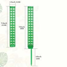 1/2/4 piezas Soporte de plástico para musgo, Soporte de planta, Columna de musgo, Juego de columnas de musgo - Multicolor - Ver 4