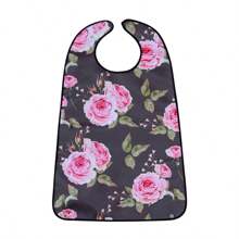 1pc/2pcs, Adult Bibs For Women, Reusable Apron, Wipeable With Optional Crumb Collector, Waterproof Washable Restaurant Clothing Protector, Gift For Women/Mom