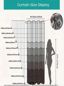 Bubaba 1 pieza Cortina opaca de color metálico, cortina de ventana con borlas de color metálico estilo bohemio, adecuada para dormitorio, sala de estar, comedor, cocina, cafetería, entrada, patio, todo el año, días festivos - Multicolor - Ver 3