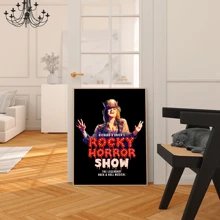 1 件无框《洛基恐怖秀》电影优质印刷品和海报高清品质海报墙面艺术画书房家居装饰音乐海报帆布画墙面艺术画房间家居装饰帆布画客厅餐厅厨房墙壁画艺术墙 - 彩色 - 查看 43