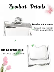 LICVIC 1pc Custom Name Travel Perfume Bottle Refillable, Personalized Clear Glass Perfume Atomizer, Customized Refillable Perfume Spray Bottle, Multi-Functional, Ornamental, Anti-Mold, Reusable, Adorable, High-Quality, Cute, Modern, Custom, Personalized, Unique, Ideal Gifts For Him, Ideal Gifts For Her, Her, Girlfriend, Family, Friends, Son, School Students, Workers, Kids,Wedding Essentials,Customized Wedding Crafts,Warm Ambience - 50ml - View 5