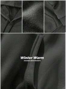 Y2K,My Basketball Dream,Hoodie For Men -  Long Sleeve, Regular Fit, Street Style, Digital Print, Casual Pullover With Kangaroo Pocket, Ideal Gift - 灰色 - 查看 5