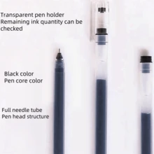 12 支/24 支 0.5 毫米黑色墨水圆珠笔办公文具用品