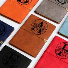[Personalized Stationery] Custom Engraved A5 Binder Notebook - Refillable Diary With Faux Leather Cover, Personalized Name & Date, Multi-Color Options, Ideal For Gifting To Friends, Teachers, Colleagues For Graduation Or Special Occasions, Notebooks And Journals,School Supplies,Back To School