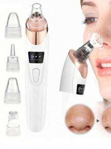 Limpiador facial eléctrico portátil 5 en 1 para aspirar los poros y eliminar los puntos negros