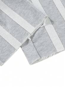 男士夏季休闲宽松直筒运动裤，百搭运动，秋季 - 灰色 - 查看 6