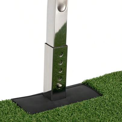 Quiltern 360° Rotating Golf Swing Trainer With Automatic Ball Return – 5 Adjustable Gears, 4 Suction Cups For Stability, Indoor Practice Mat For Home & Office Use